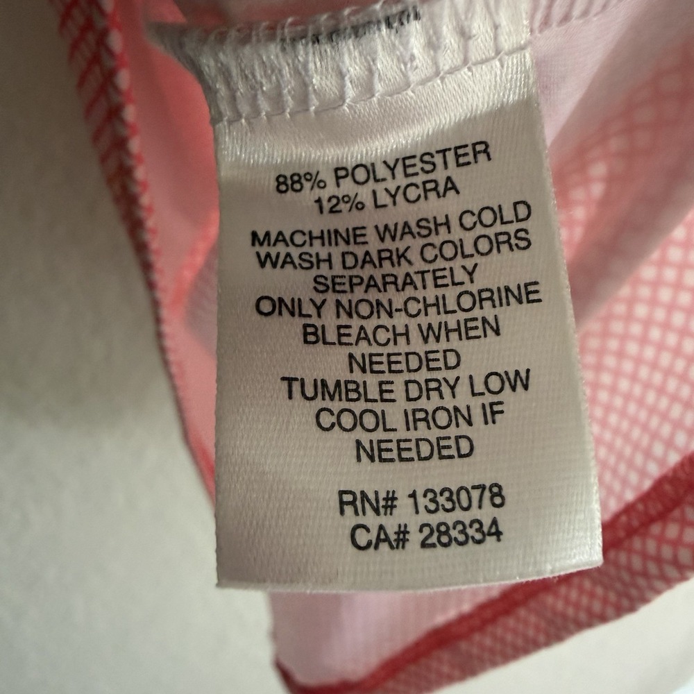 Lucky in Love Pink Mesh Panel Athletic Tank Top - Picture 6 of 9
